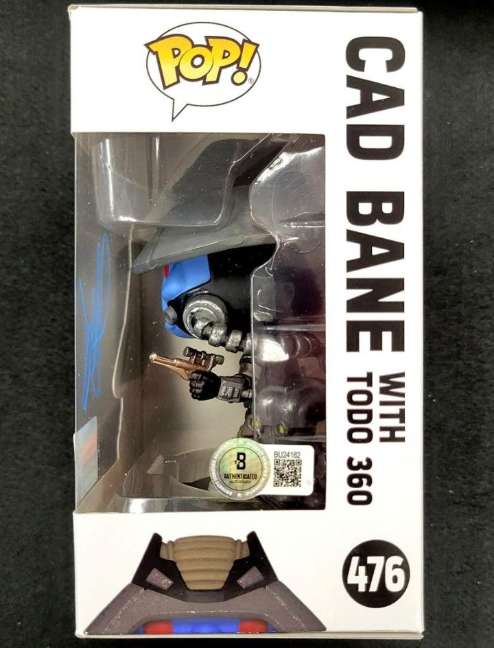 Seth Green signed Cad Bane w/ Todo 360 Funko Pop! 476 Star Wars auto Beckett BAS