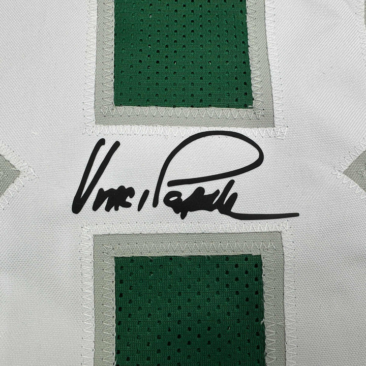 Facsimile Autographed Vince Papale Philadelphia Kelly Green Reprint Jersey XL