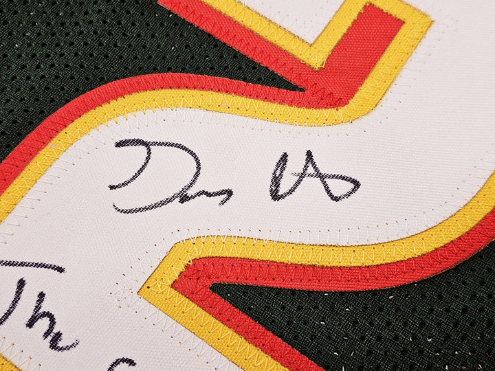 Seattle Supersonics Gary Payton Auto Signed Dark Green Jersey "The Glove" JSA