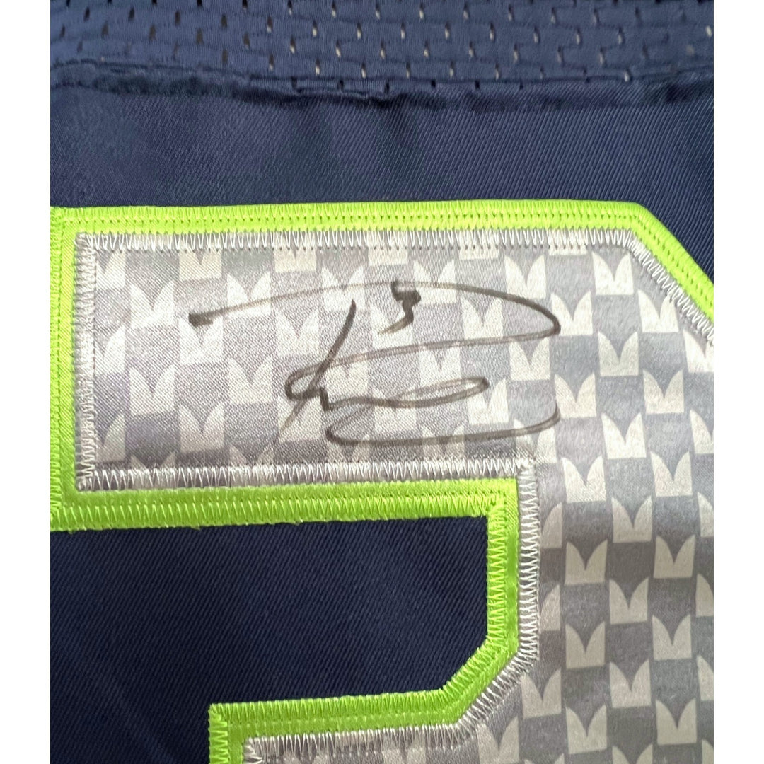 Russell Wilson Signed Jersey #3 Seattle Seahawks COA JSA Autographed Denver