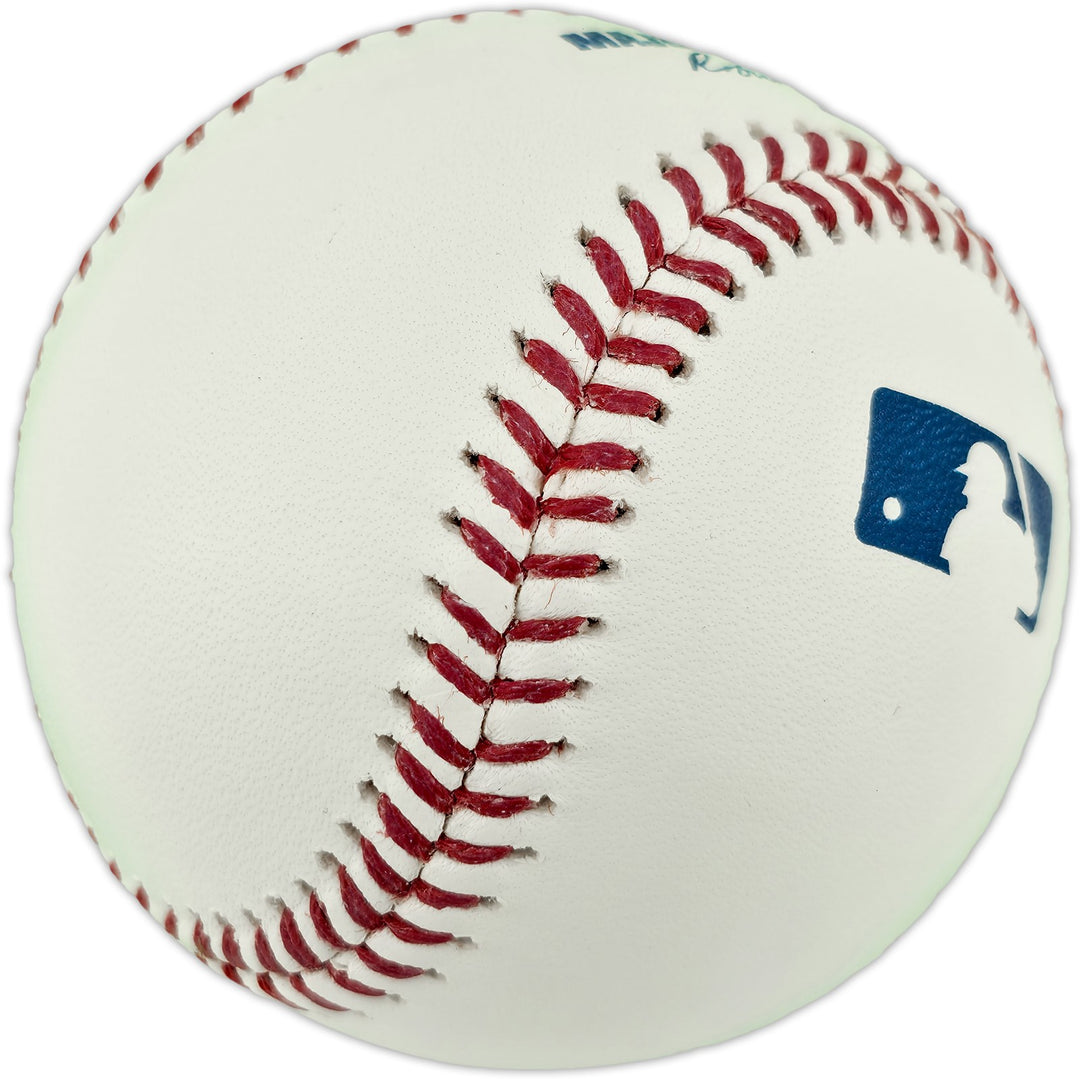 Elly De La Cruz Signed MLB Baseball Reds (Smudged) Beckett Witness #1W820225
