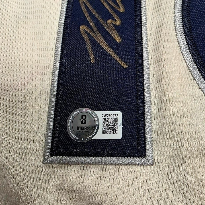Nolan Schanuel signed Angels City Connect Jersey autograph ~ Beckett BAS