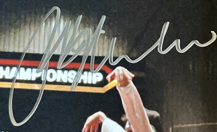 Karate Kid Signed 11x14 Framed Photo Macchio Zanjan Kove 3 Auto Sensei JSA COA