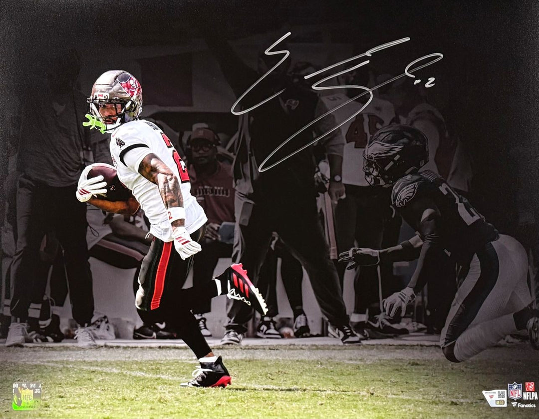 Emeka Egbuka Signed 16x20 Tampa Bay Buccaneers Photo Fanatics