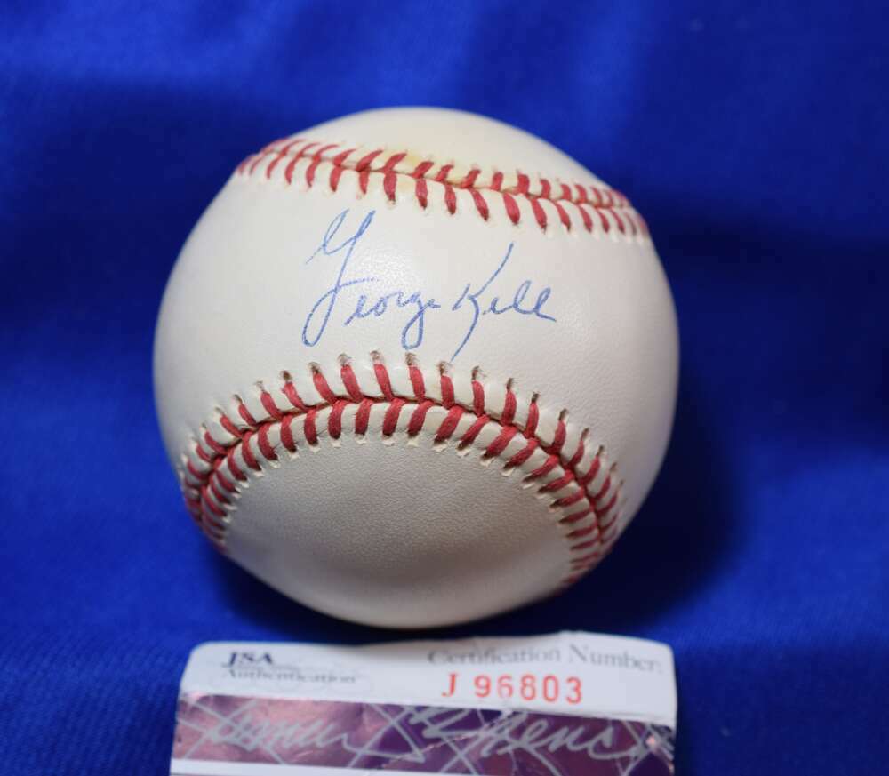 George Kell JSA Coa Autograph American League OAL Signed BasebaLL