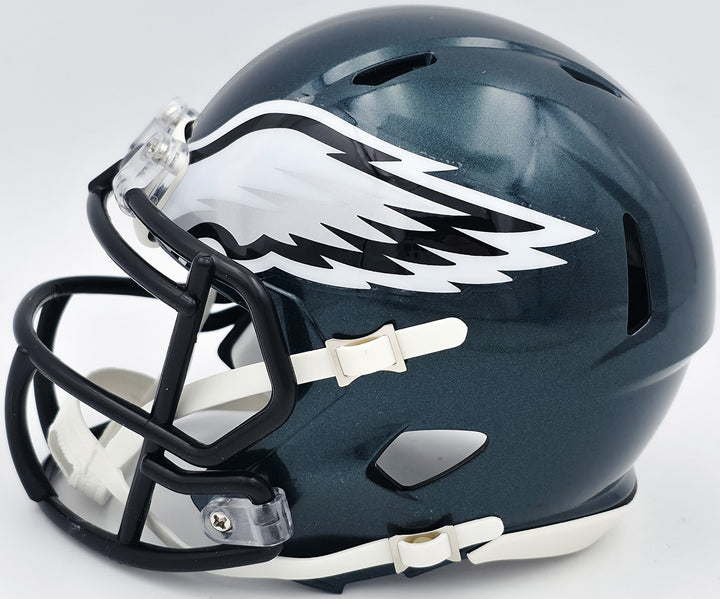 DeSean Jackson Signed Philadelphia Eagles Green Speed Mini Helmet Beckett Wit