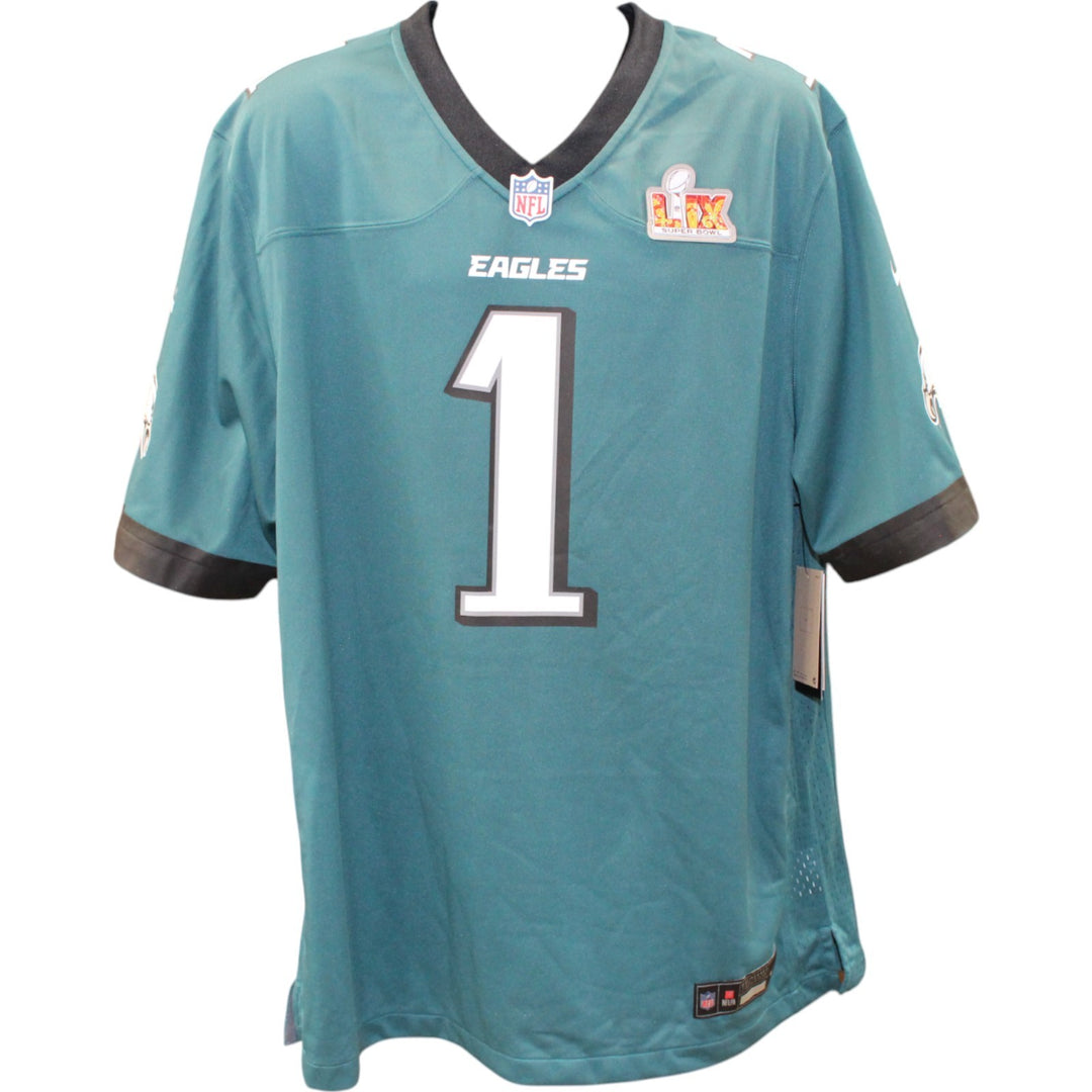 Jalen Hurts Signed Philadelphia Eagles Nike SB Green XL Jersey Fanatics 51014