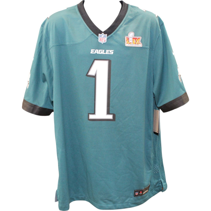 Jalen Hurts Signed Philadelphia Eagles Nike SB Green XL Jersey Fanatics 51014