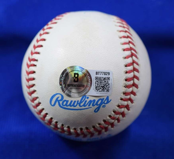 Don Mattingly Beckett BAS Autograph American League OAL Signed Baseball