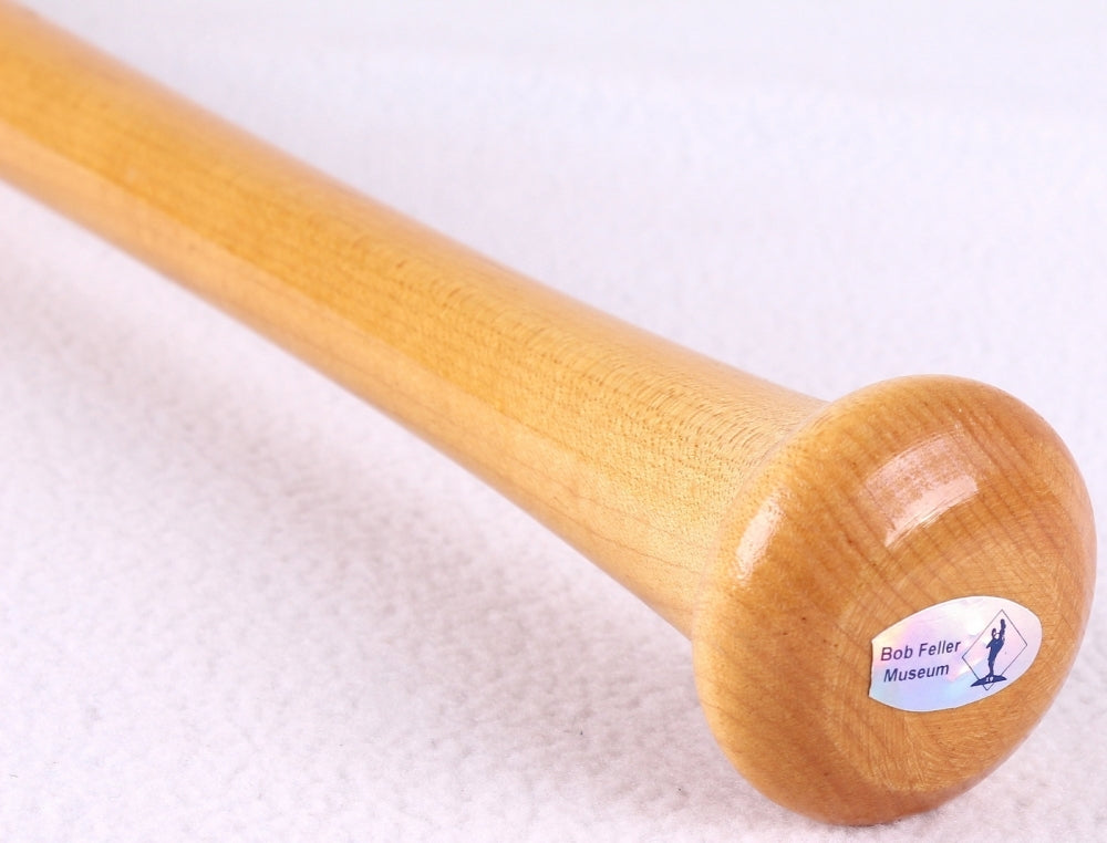 PEDRO GUERRERO MIKE DEVEREAUX RON ROBINSON & KEVIN BASS SIGNED FELLER MUSEUM BAT