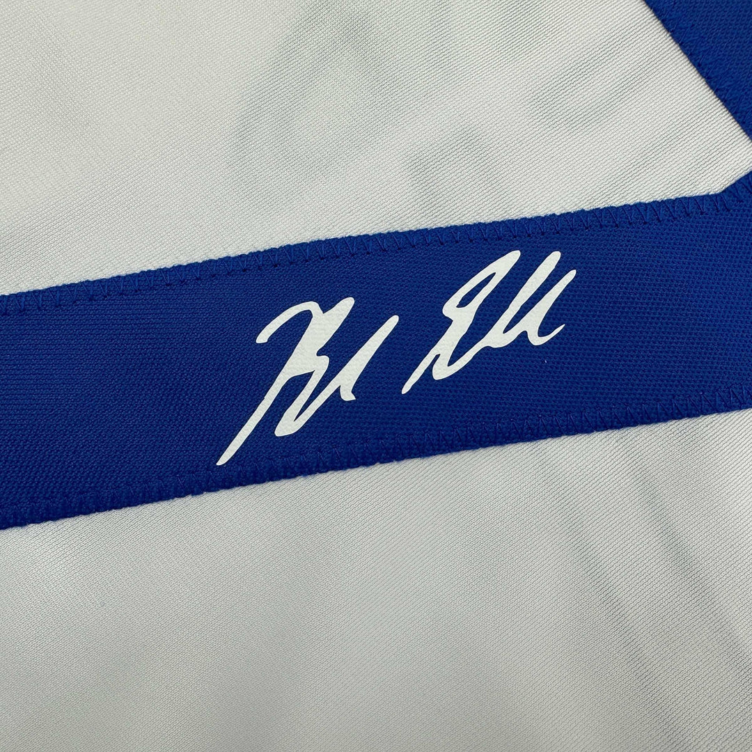 Facsimile Autographed Blake Snell Los Angeles LA White Reprint Jersey Men's XL