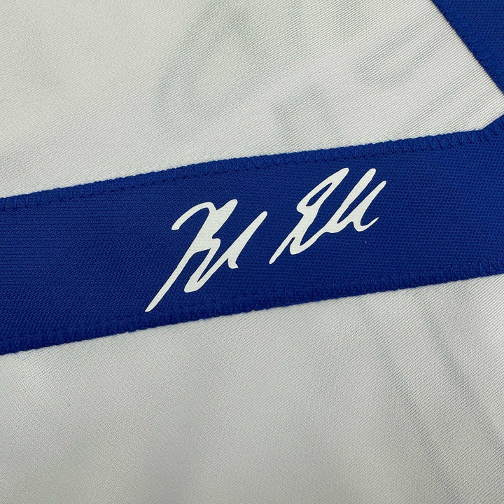 Facsimile Autographed Blake Snell Los Angeles LA White Reprint Jersey Men's XL