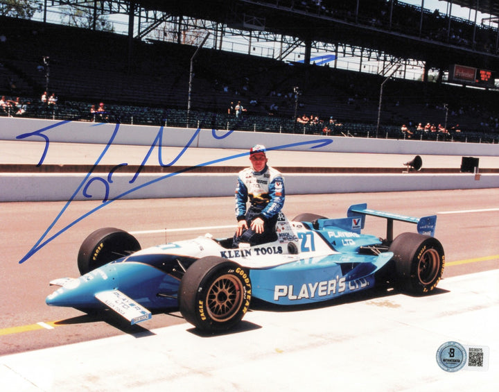 Jacques Villeneuve Autographed 8x10 Photo Formula One F1 Beckett BAS QR #BS36975