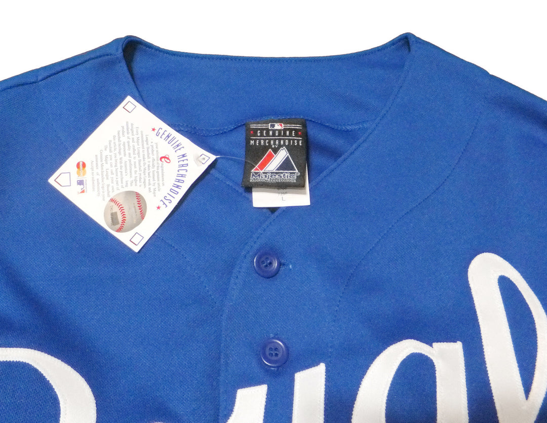 BUBBA STARLING SIGNED KANSAS CITY ROYALS MAJESTIC GENUINE JERSEY MLB AUTO HOLO