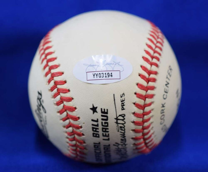 Bill Terry JSA COA Autograph National League ONL Signed Baseball
