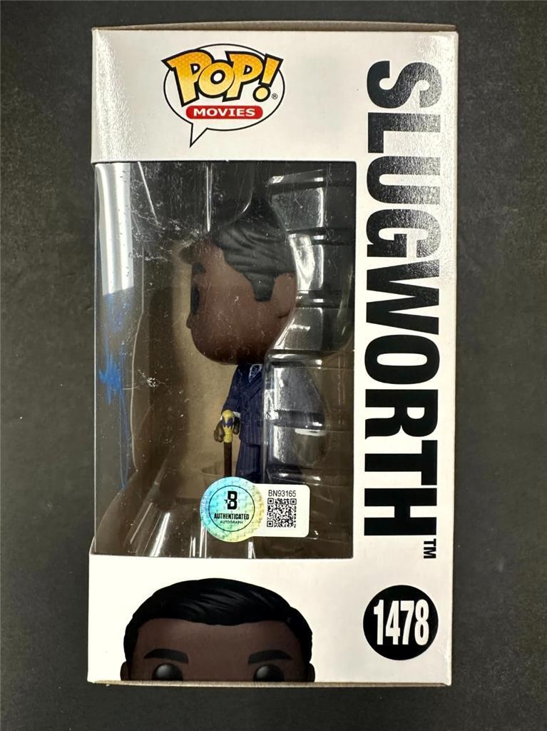 Paterson Joseph signed Slugworth Wonka Funko Pop! autograph (C) ~ Beckett BAS