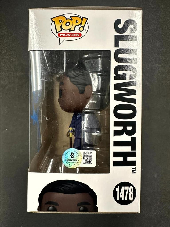 Paterson Joseph signed Slugworth Wonka Funko Pop! autograph (C) ~ Beckett BAS
