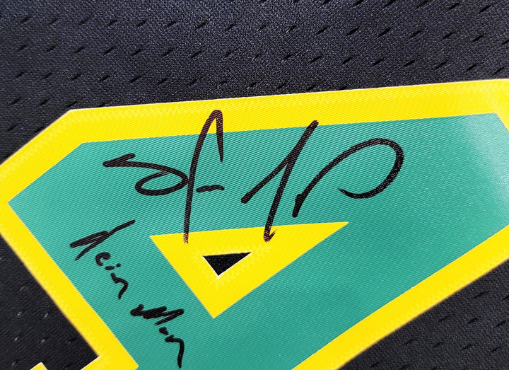 Sonics Shawn Kemp Auto Black Mitchell Ness HWC Swingman Jersey XL Reign Man