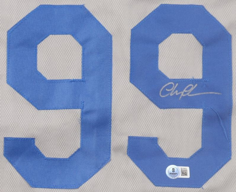 Chevy Chase Signed Los Angeles Gray Fletch Baseball Jersey BAS