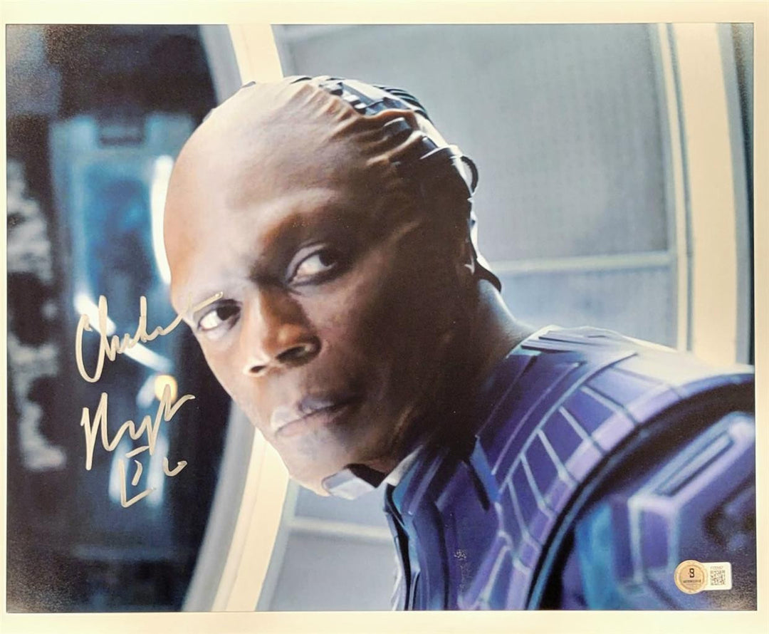 Chukwudi Iwuji signed Guardians Vol. 3 11x14 photo autograph (A) ~ Beckett BAS