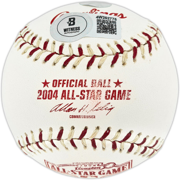Ichiro Suzuki Auto 2004 All Star Game Logo Baseball Mariners Beckett Witness