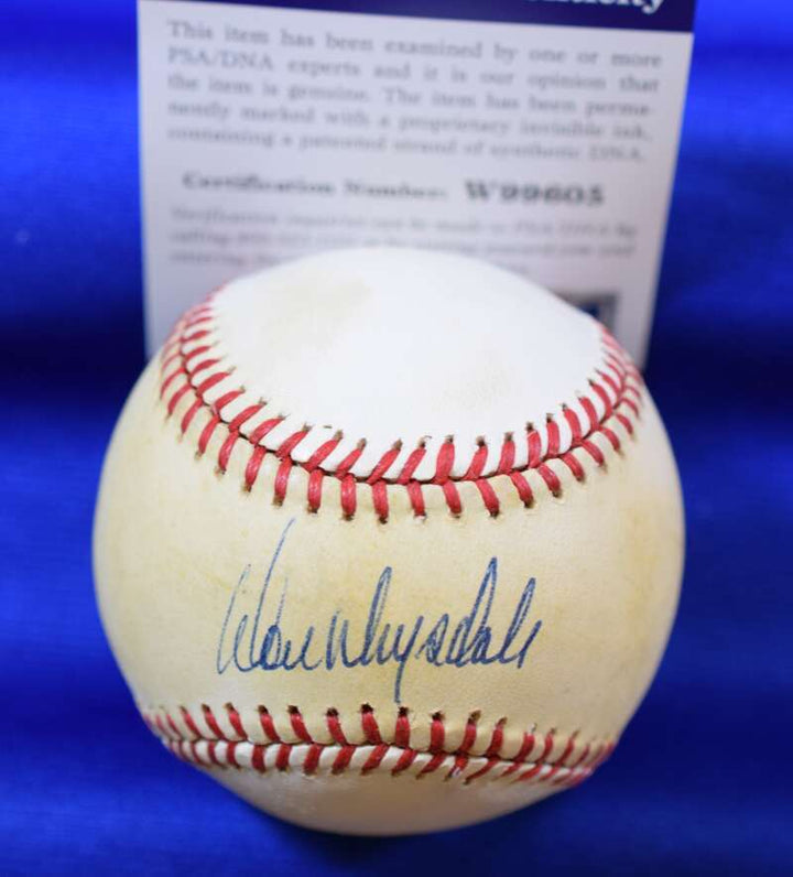 Don Drysdale PSA DNA Autograph National League Feeney Signed Baseball