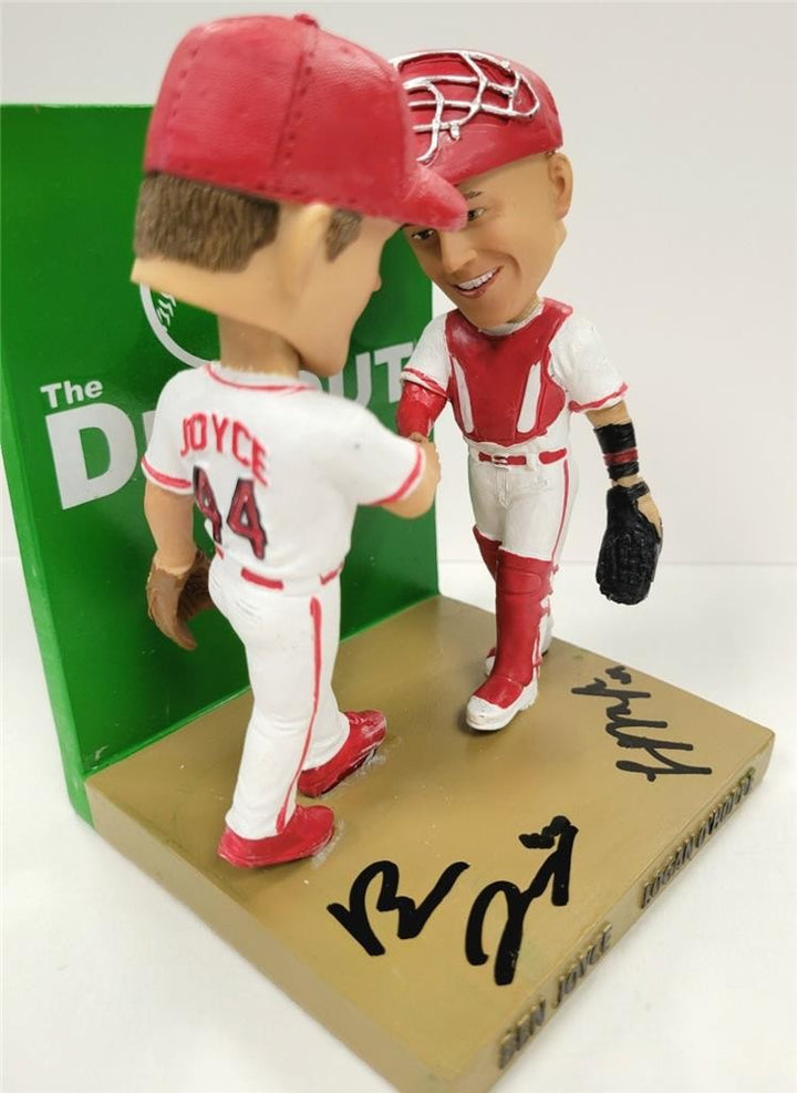 Logan O'Hoppe & Ben Joyce signed Angels Bobblehead LE /250 ~ Beckett BAS