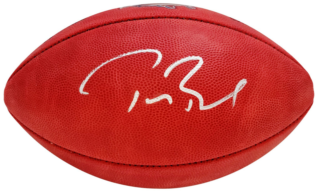 Tom Brady Signed Official SB XXXVI Leather Football Patriots Fanatics Holo