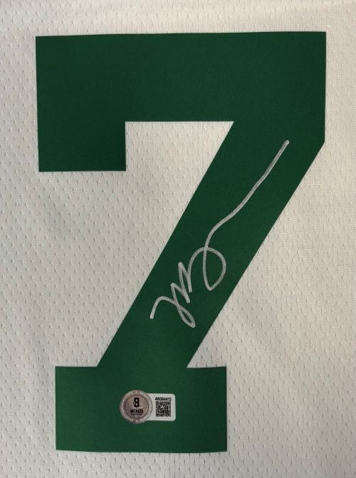 Jaylen Brown Signed Boston Celtics White Nike Swingman Jersey BAS