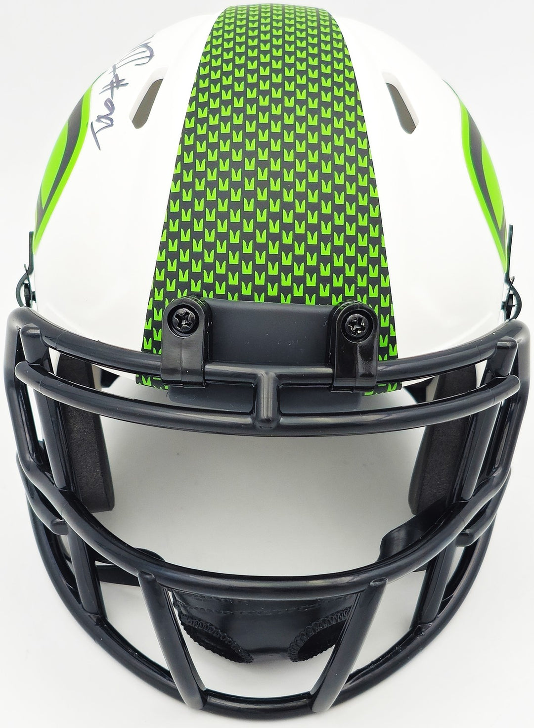 Byron Murphy II Signed Seahawks Lunar Eclipse White Speed Mini Helmet MCS Holo