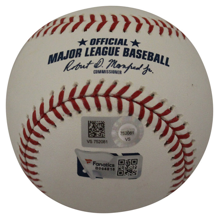 Jack Flaherty Autographed/Signed OML Baseball St. Louis Cardinals FAN 36076