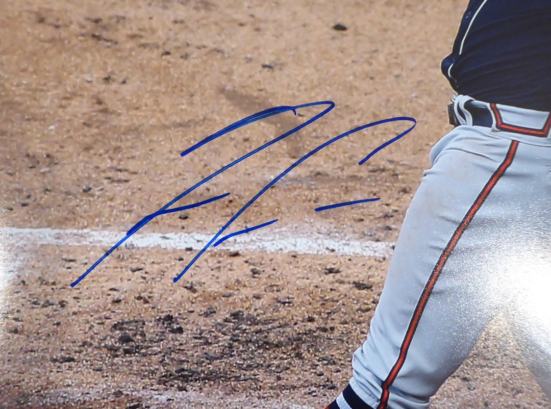 Ronald Acuna Jr. Signed 16x20 Photo Atlanta Braves Beckett BAS