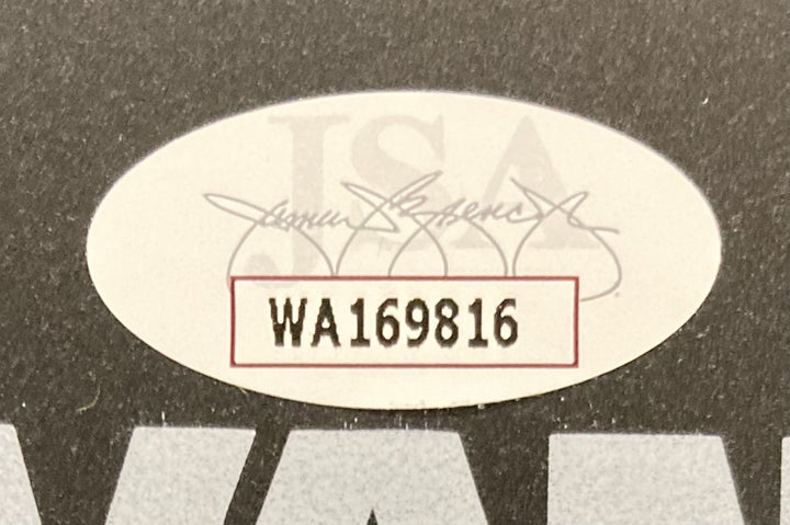 Joe Elliott Phil Collen Def Leppard Signed 15" Black Evans Drum Head JSA Holo