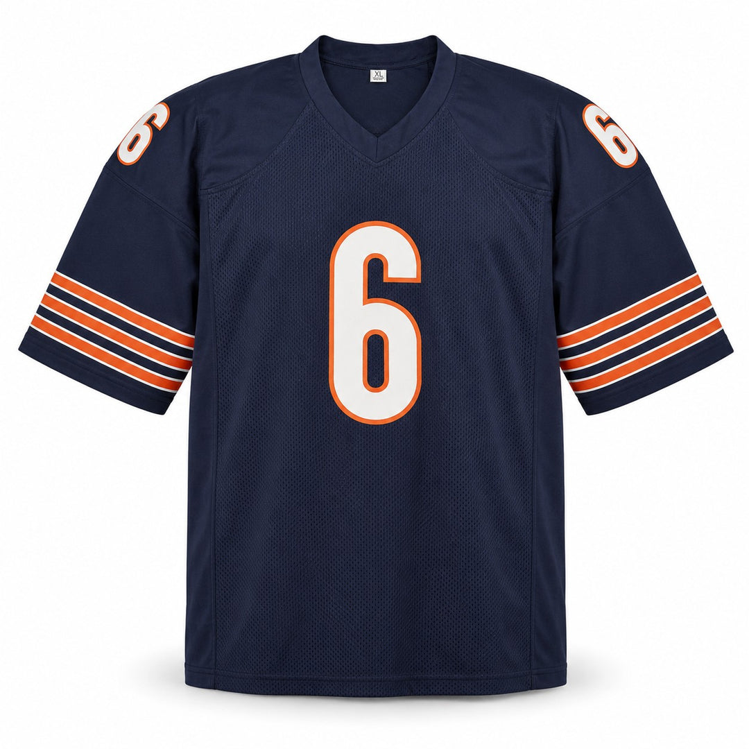 Chicago Bears Jay Cutler Signed Blue Jersey Beckett BAS Witness
