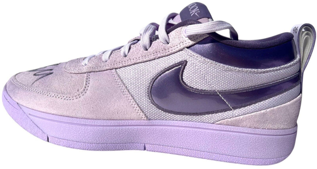 DEVIN BOOKER SIGNED NIKE BOOK 1 SHOE LILAC BLOOM BARELY MENS SHOE SUNS JSA