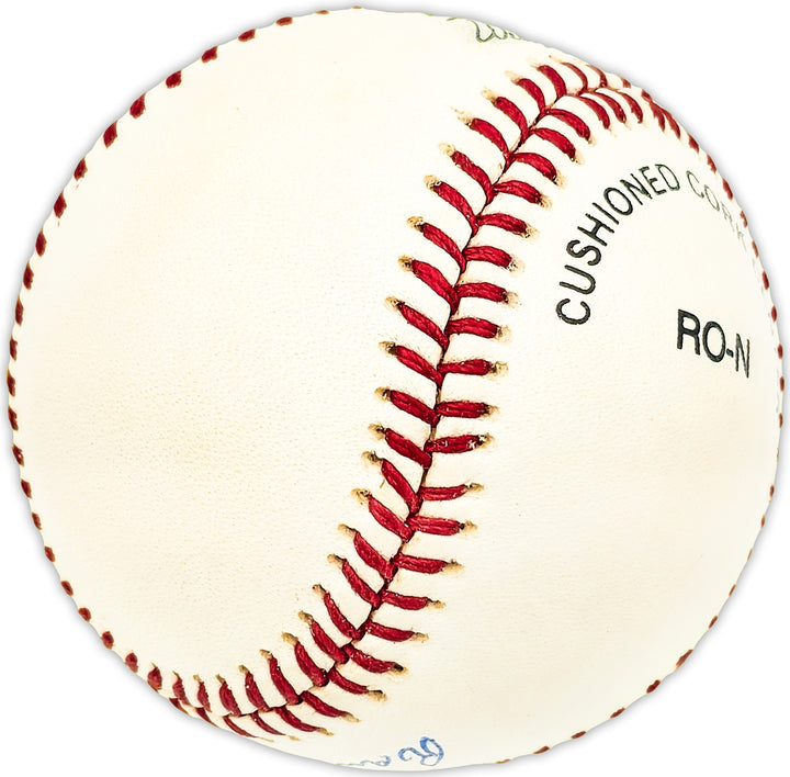 Ramon Monzant Autographed NL Baseball San Francisco Giants Beckett QR #BM25272