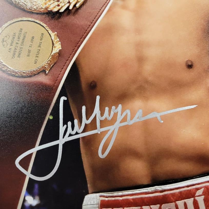 Jaime Munguia signed 11x14 photo boxing autograph ~ Beckett BAS Holo