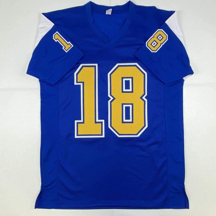 Signed Charlie Joiner HOF 96 San Diego Royal Blue Jersey JSA COA