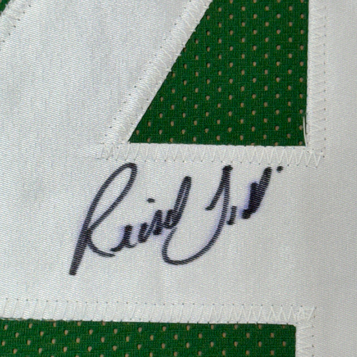 Framed Autographed/Signed Richard Todd 33x42 New York Green Jersey JSA COA