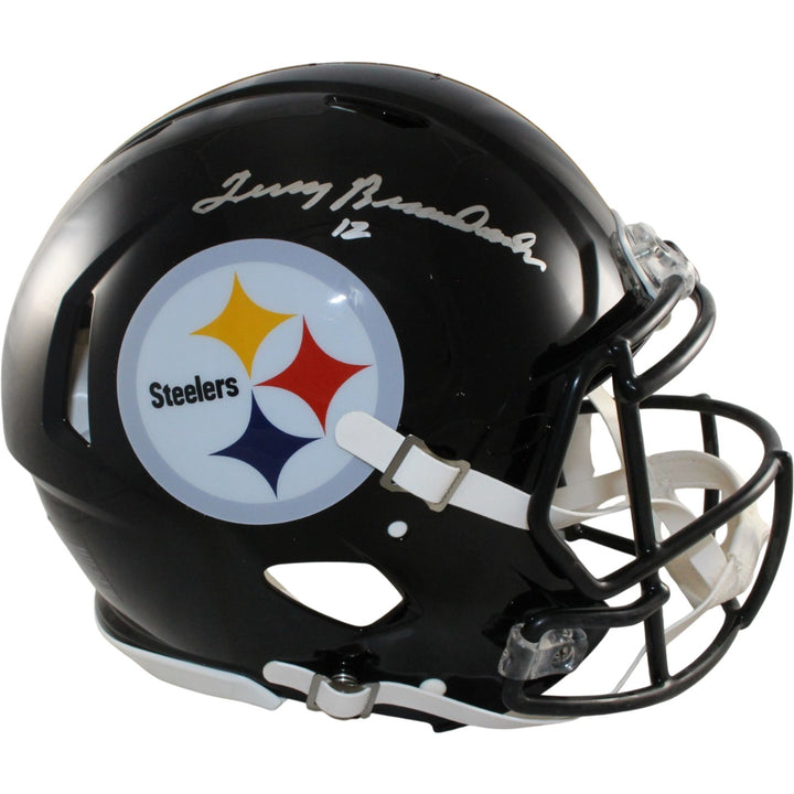 Terry Bradshaw Autographed Pittsburgh Steelers Authentic Helmet Beckett W 56873