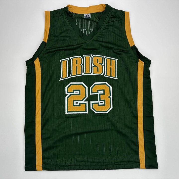 Facsimile Autographed LeBron James St. Vincent-St. Mary Reprint Jersey Men's XL