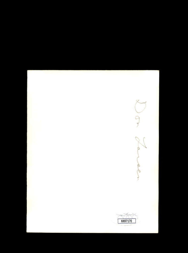 Don Larsen JSA Coa Signed Vintage 4x5 1950`s Yankees Original Photo Autograph