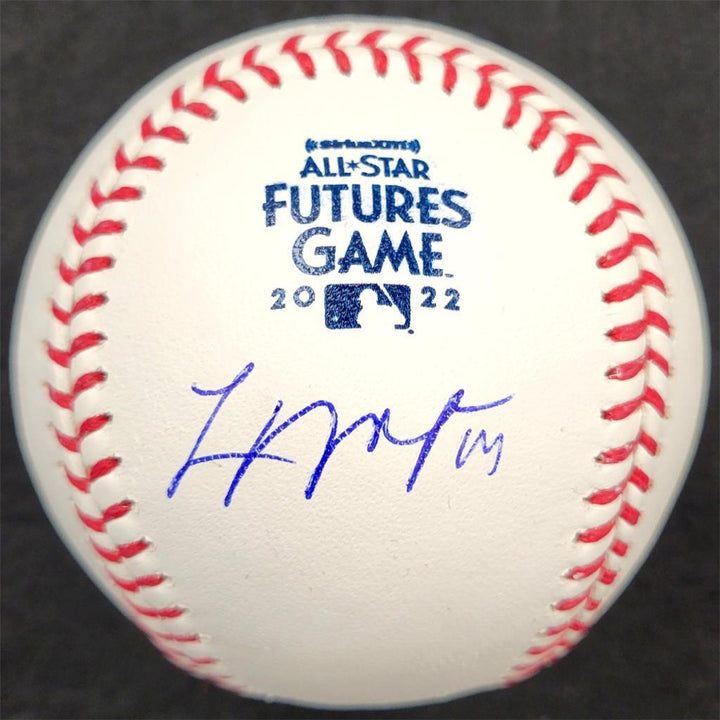 Logan O'Hoppe autograph signed 2022 All Star Futures Baseball Angels BAS Beckett