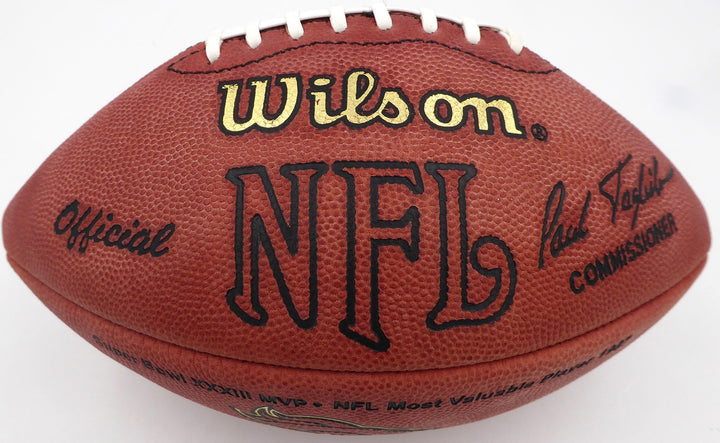 John Elway Signed NFL Leather Football Limited Edition Broncos Beckett #BP55351