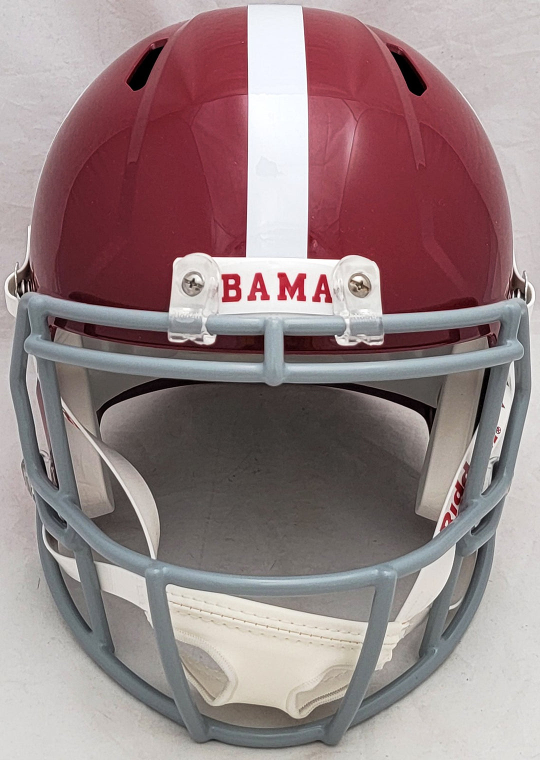 Mac Jones Auto Alabama Crimson Tide Red Full Size Replica Speed Helmet Beckett