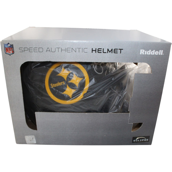 Troy Polamalu Signed Pittsburgh Steelers Authentic Eclipse Helmet Beckett 56208