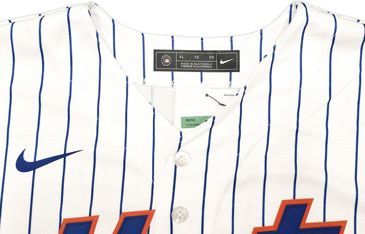 New York Mets Juan Soto Signed White Nike Jersey Size XL Beckett