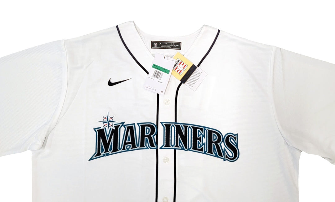 Seattle Mariners Ichiro Suzuki Signed White Nike Jersey Size XL "#51" IS Holo