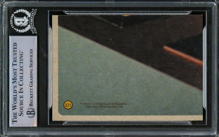 William Shatner Auto 2009 Rittenhouse Card 221 Star Trek 40 Anniversary Beckett