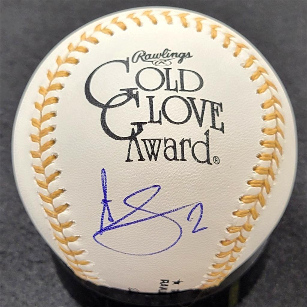 Andrelton Simmons autograph signed Gold Glove MLB Baseball auto ~ Beckett BAS